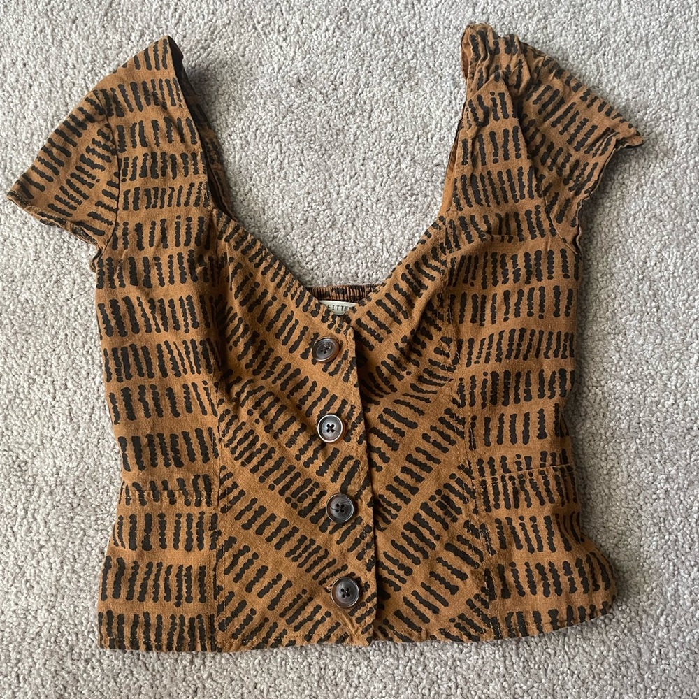 Urban Outfitters Tribal Crop Top